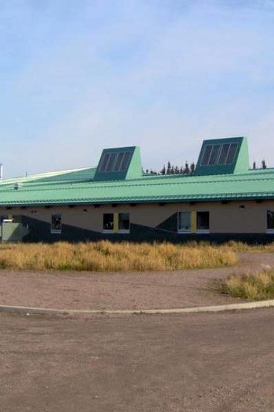 Exterior school photo in Deer Lake First Nation